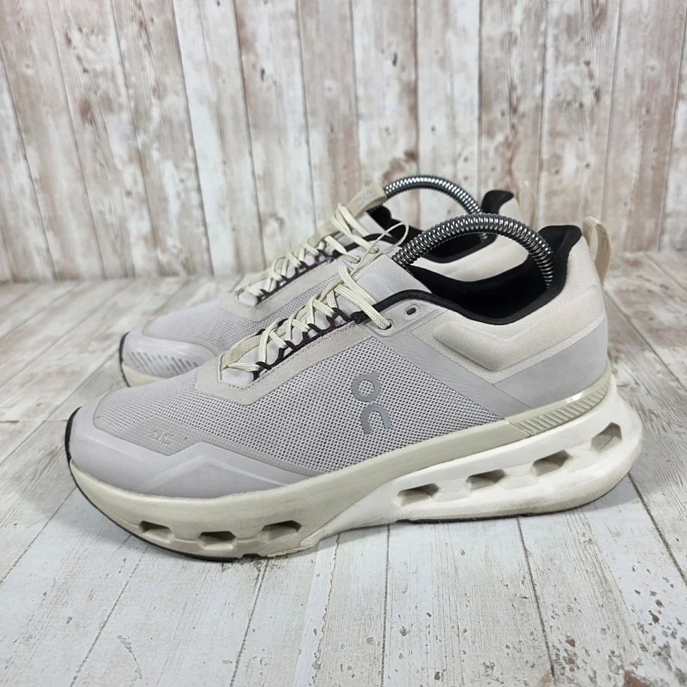 On Cloudmonster Womens Running Shoes Undyed White Creek 3WE30413292 Size 9 USW9